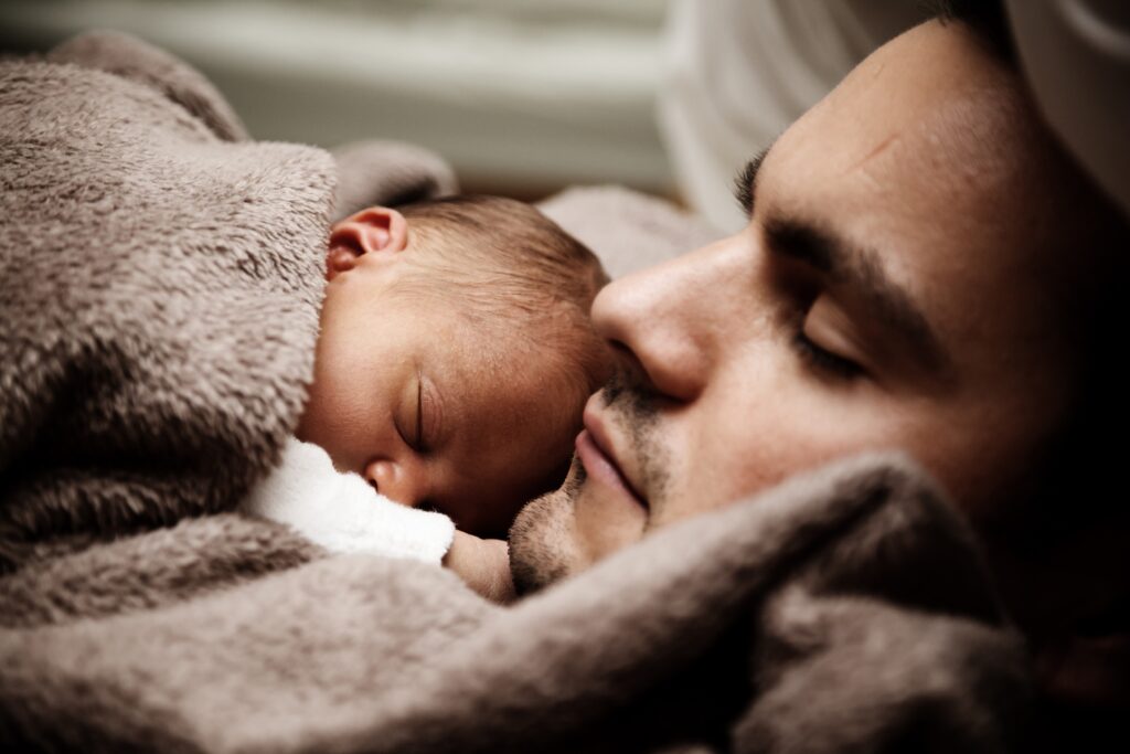 New parents need tips to fall asleep, too!