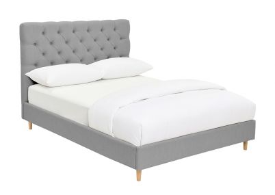 Lusso Bed Frame King Grey