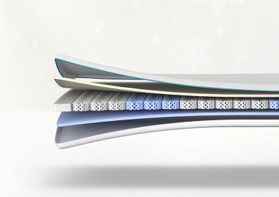 Octaspring Body Zone Cooling Mattress Topper, Single