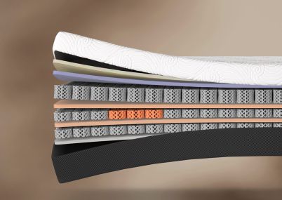 Octaspring Sirocco Memory Foam Mattress, Single