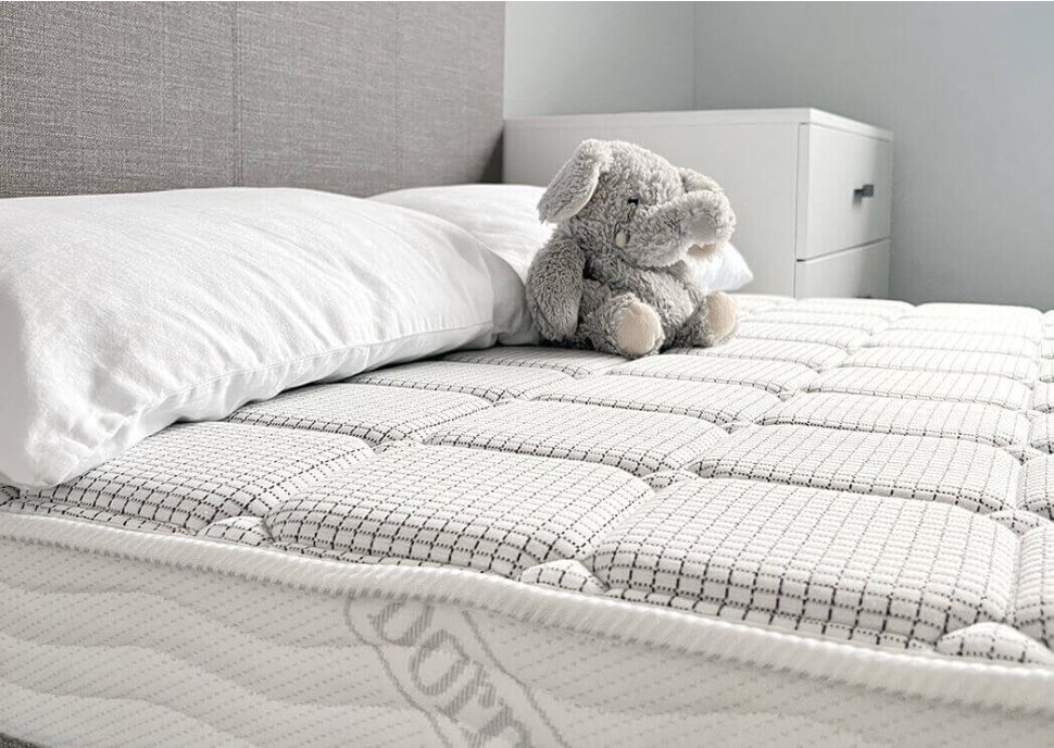Materasso Zinus Bliss 120x190 Cm In Memory Foam Con Rivestimento TENCEL - 25 Cm Altezza, Certificato OEKO-TEX, Antimicrobico, Confezione Sottovuoto