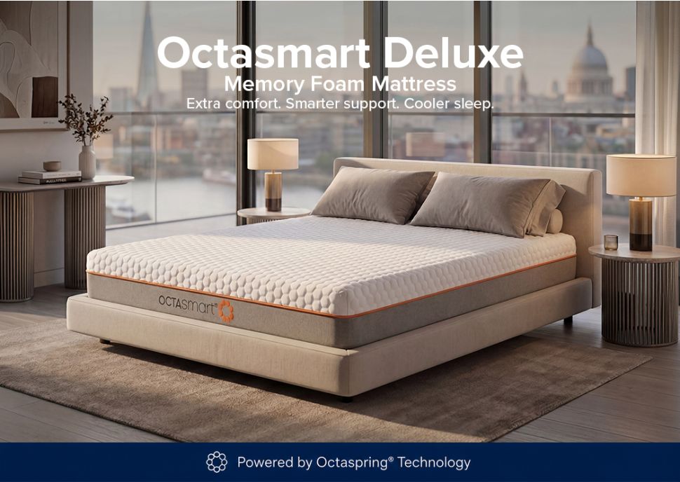 Octasmart Deluxe Memory Foam Mattress - Double | Dormeo UK