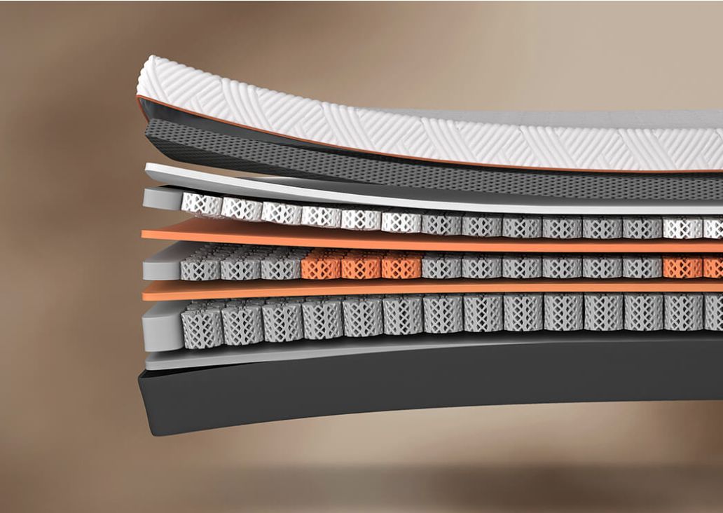 Octaspring 9500 Latex Memory Foam Mattress