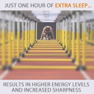 Just one extra hour of sleep Dormeo