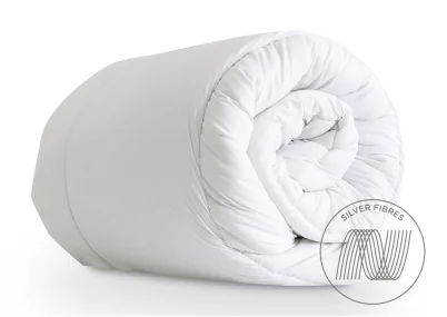 Evercomfy Silver Duvet, Single