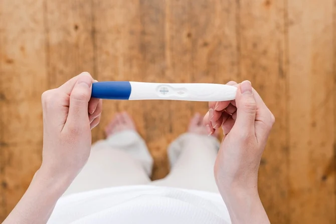 a pregnancy test
