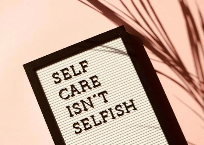 self-care isn't selfish
