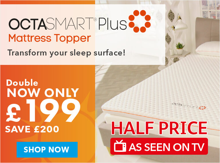 octasmart mattress topper tv offer