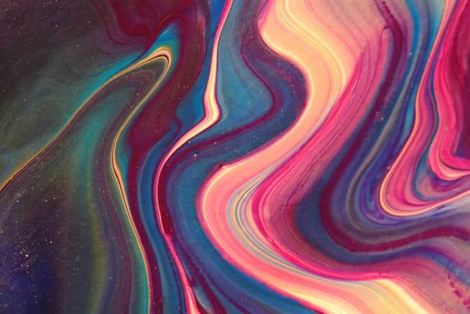 psychedelic colour swirls